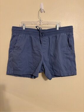 Orvis Classic Collection Mens XXL Blue Drawstring Shorts Cotton Lyocell